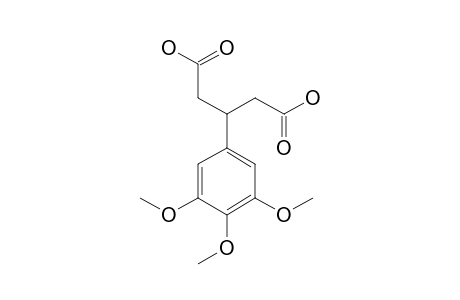 3-(3,4,5-trimethoxyphenyl)glutaric acid