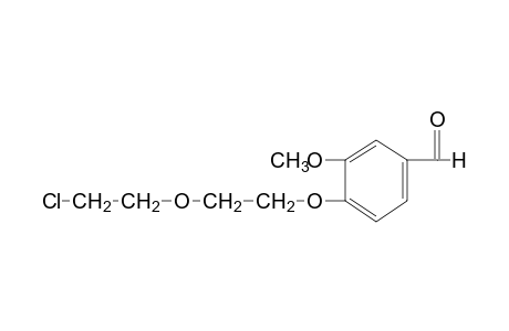 4-[2-(2-chloroethoxy)ethoxy]-3-methoxybenzaldehyde