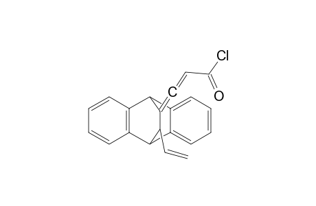 3-(12'-Ethenyl-9',10'-dihydro-9',10'-ethanoanthracene-11'-ylidene)prop-2-enoyl chloride