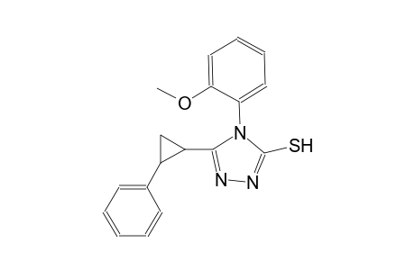 4-(2-methoxyphenyl)-5-[(1R,2R)-2-phenylcyclopropyl]-4H-1,2,4-triazole-3-thiol