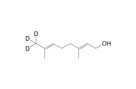 3,7-Dimethyl-8,8,8-(trideuterio)octa-2,6-dien-1-ol