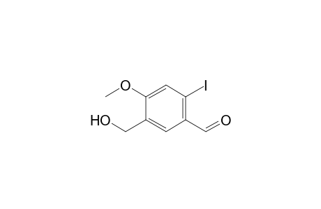 2-iodo-4-methoxy-5-methylol-benzaldehyde