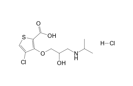 1-[2'-(Hydroxycarbonyl)-4'-chloro-3'-thienyloxy]-3-(isopropylamino)-2-propanol - hydrochloride