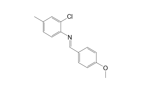 2-chloro-N-(p-methoxybenzylidene)-p-toluidine