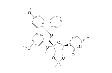 5'-o-(4,4-Dimethoxytrityl)-2',3'-o-isopropylidene-4'-methoxyuridine