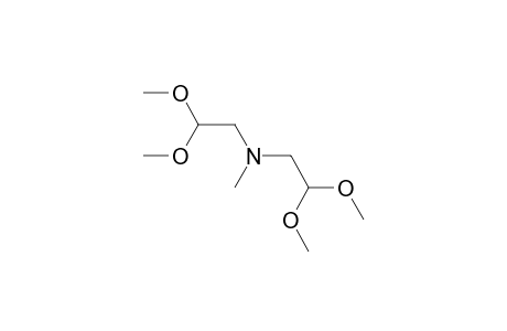 ACETALDEHYDE, /METHYLIMINO/DI-, BIS/DIMETHYL ACETAL/