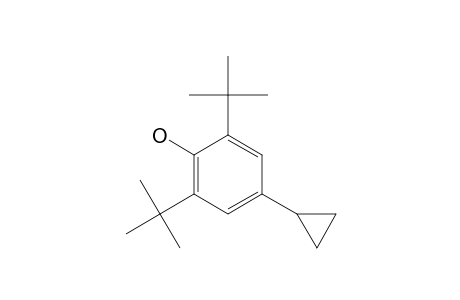 4-Cyclopropyl-2,6-di-tert-butylphenol