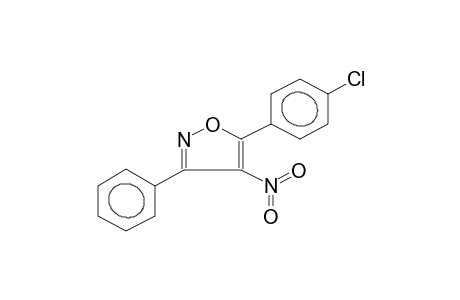 5-(4-Chlorophenyl)-4-nitro-3-phenylisoxazole