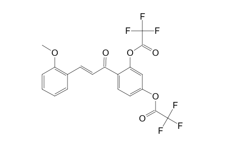 2',4'-Dihydroxy-2-methoxychalcone, bis(trifluoroacetate)