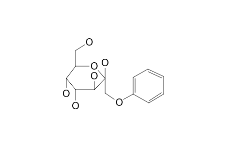 Phenyl .alpha.-D-sedoheptuloside