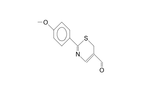 2-(4-METHOXYPHENYL)-6H-1,3-THIAZIN-5-CARBALDEHYDE