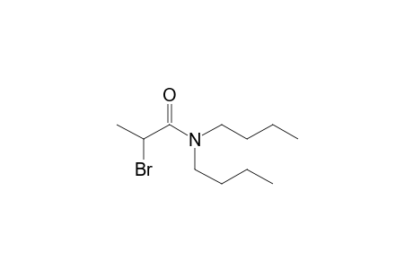 Propanamide, N,N-dibutyl-2-bromo-