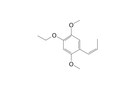 cis-2,5-Dimethoxy-4-ethoxy-.beta.-methylstyrene