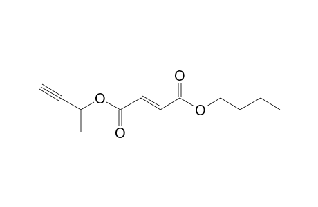 Fumaric acid, butyl but-3-yn-2-yl ester