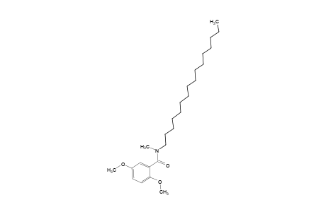 2,5-dimethoxy-N-hexadecyl-N-methylbenzamide