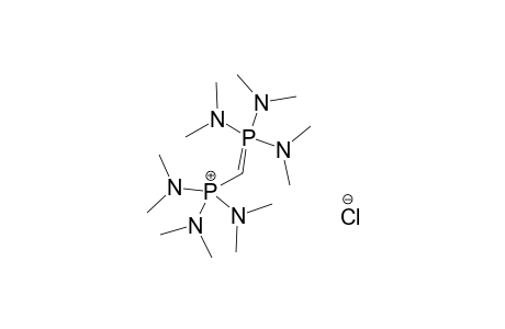 TRIS-(DIMETHYLAMINO)-([TRIS-(DIMETHYLAMINO)-PHOSPHORANYLIDENE]-METHYL)-PHOSPHONIUMCHLORIDE