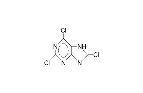 1H-Purine, 2,6,8-trichloro-