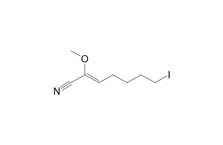 (Z)-7-IODO-2-METHOXY-2-HEPTENENITRILE