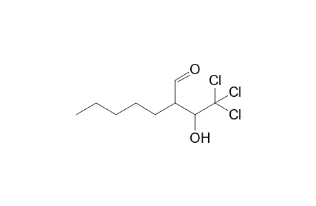 3-(Trichloromethyl)-3-hydroxy-2-pentylpropan-1-al