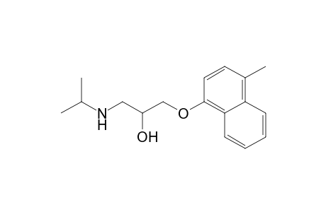 2-Propanol, 1-[(1-methylethyl)amino]-3-[(4-methyl-1-naphthalenyl)oxy]-