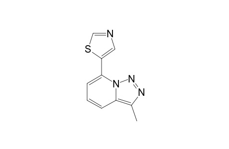 3-Methyl-7-thiazol-5-yl-[1,2,3]triazolo[1,5-a]pyridine