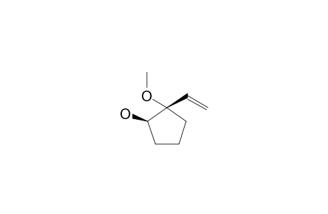 (1R,2S)-2-ethenyl-2-methoxycyclopentan-1-ol