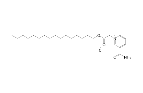 3-CARBAMOYL-1-(CARBOXYMETHYL)PYRIDINIUM CHLORIDE, HEXADECYL ESTER