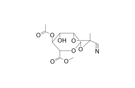 METHYL[4-O-ACETYL-1,2-O-[1-(EXO-CYANO)ETHYLIDENE]-BETA-D-MANNOPYRAN]URONATE