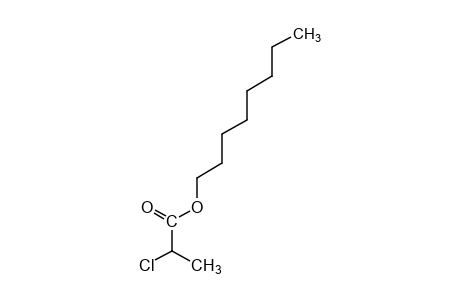 2-chloropropionic acid, octyl ester