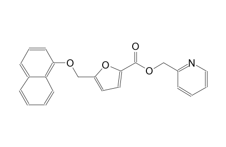 2-pyridinylmethyl 5-[(1-naphthyloxy)methyl]-2-furoate