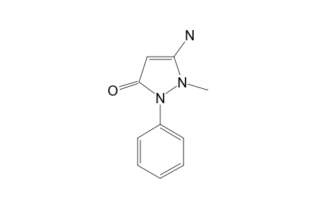 3-amino-2-methyl-1-phenyl-3-pyrazolin-5-one