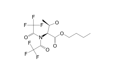 l-Threonine, N,N-bis(trifluoroacetyl)-, butyl ester