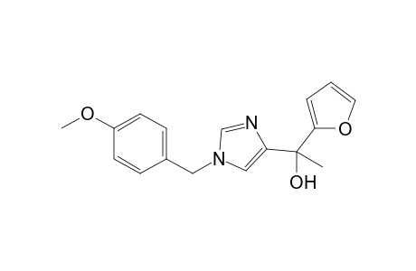 1-(2-Furyl)-1-[1-(4-methoxybenzyl)-1H-imidazol-4-yl]ethanol