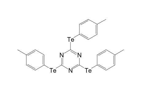 2,4,6-tris[(4-methylphenyl)tellanyl]-1,3,5-triazine