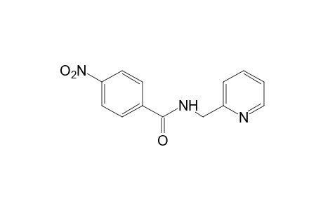p-nitro-N-[(2-pyridyl)methyl]benzamide