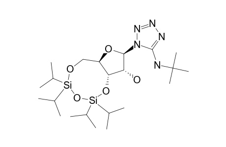 1H-Tetrazol-5-amine, N-(1,1-dimethylethyl)-1-[3,5-o-[1,1,3,3-tetrakis(1-methylethyl)-1,3-disiloxanediyl]-.beta.-D-ribofuranosyl]-