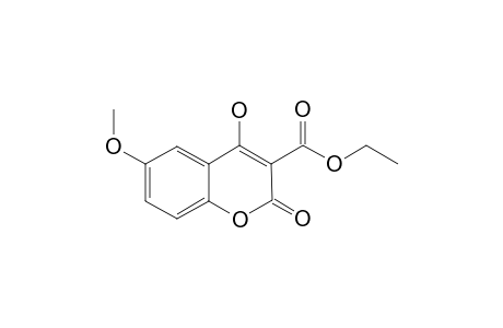 3-Ethoxycarbonyl-4-hydroxy-6-methoxycoumarin