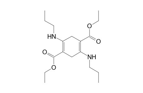 2,5-bis(propylamino)-1,4-cyclohexadiene-1,4-dicarboxylic acid, diethyl ester
