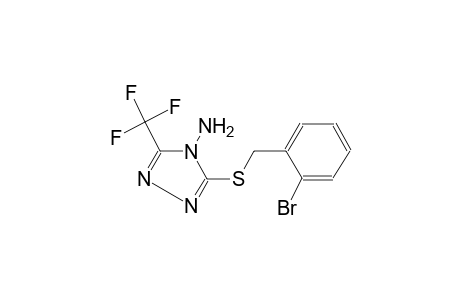 3-(2-Bromo-benzylsulfanyl)-5-trifluoromethyl-[1,2,4]triazol-4-ylamine