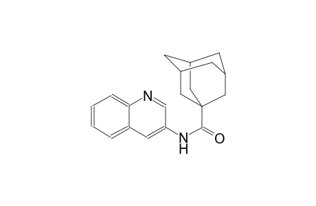 N-(3-quinolinyl)-1-adamantanecarboxamide