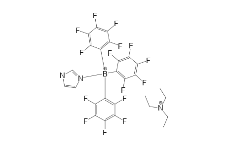 TRIETHYLAMMONIUM-[TRIS-(PENTAFLUOROPHENYL)]-(1H-IMIDAZOL-1-YL)-BORATE