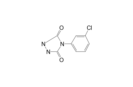 [1,2,4]Triazolidine-3,5-dione, 4-(3-chlorophenyl)-