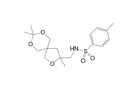 4-Methyl-N-[(3,8,8-trimethyl-2,7,9-trioxaspiro[4.5]decan-3-yl)methyl]benzenesulfonamide