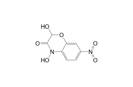 2,4-Dihydroxy-7-nitro-1,4-benzoxazin-3-one