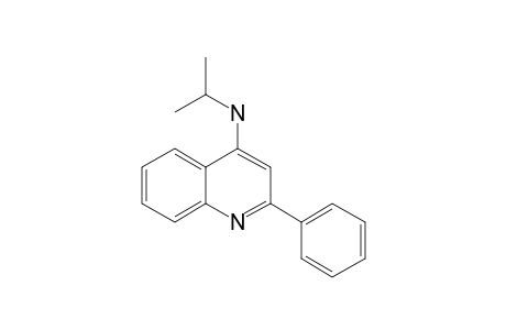 N-(1-Methylethyl)-2-phenyl-4-quinolinamine