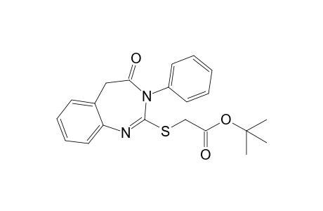 1,1-Dimethylethyl 2-(4-Oxo-3-phenyl-3H-4,5-dihydro-1,3-benzodiazepin-2-yl)sulfanylacetate