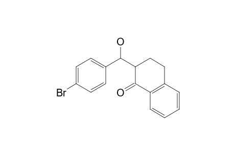 2-(1'-(p-Bromophenyl)-1'-hydroxymethyl)-1-tetralone