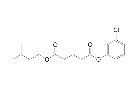 Glutaric acid, 3-chlorophenyl 3-methylbutyl ester