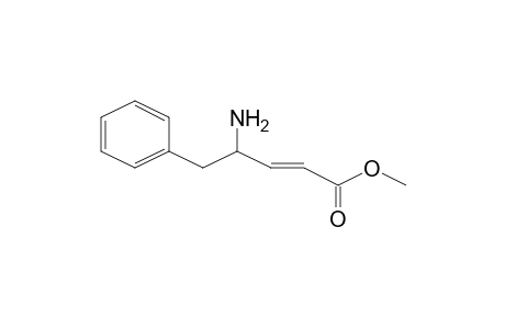(E,S)-2-Pentenoic acid, 4-amino-5-phenyl-, methyl ester