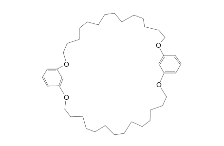 1,18(1,3)-BIS-(BENZENA)-CYCLO-[16.16]-TETRATRIACONTAPHANE